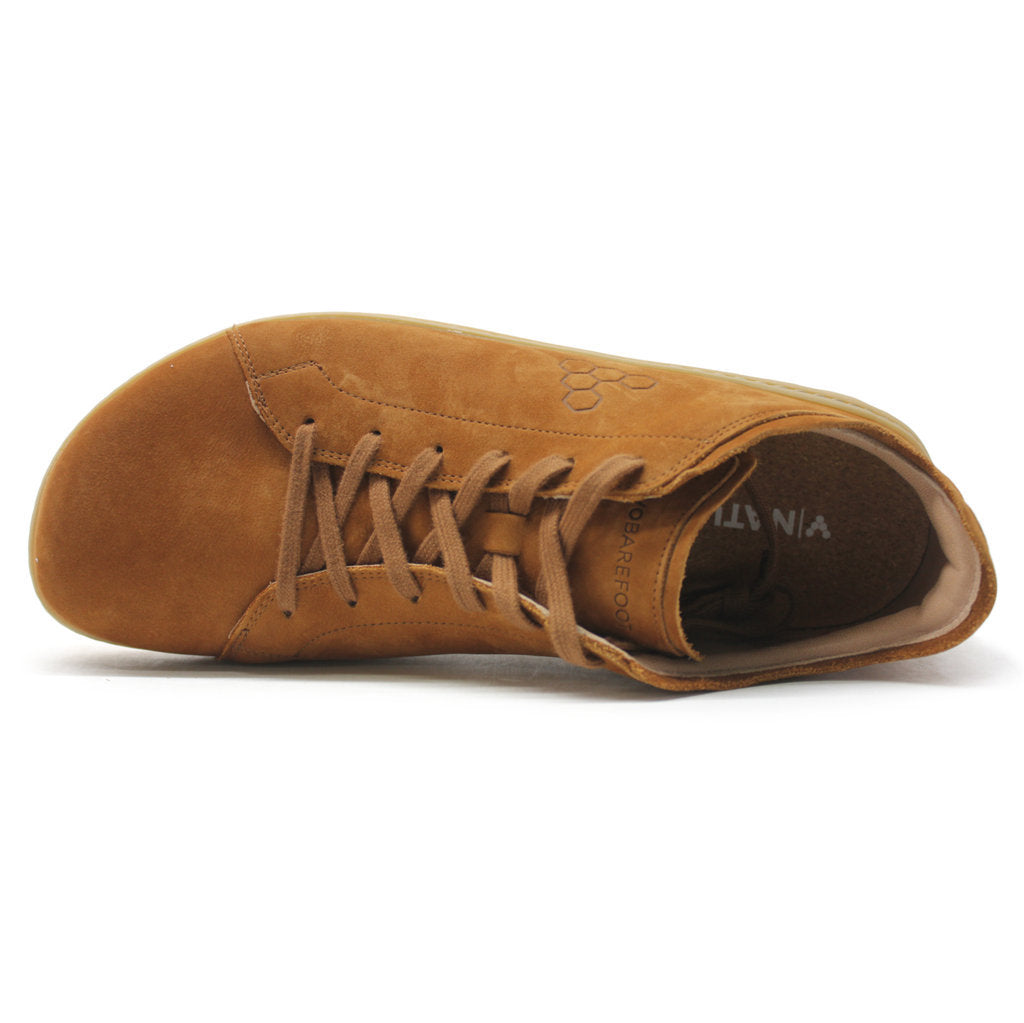 Vivobarefoot Geo Court III Leather Mens Sneakers#color_nubuck tan