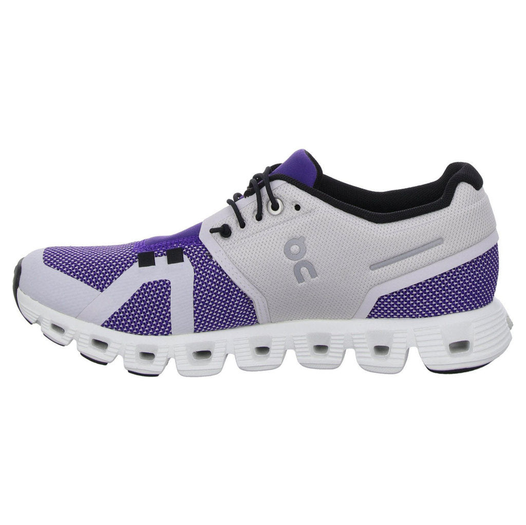 On Cloud 5 Combo Textile Synthetic Womens Sneakers#color_frost twilight