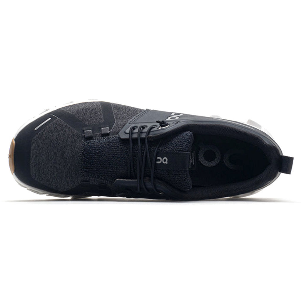 On Cloud 5 Terry Textile Synthetic Mens Sneakers#color_black almond