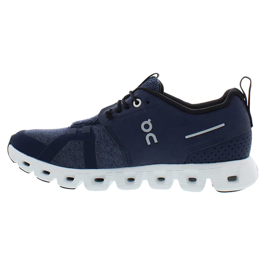 On Cloud 5 Terry Textile Synthetic Mens Sneakers#color_ink navy