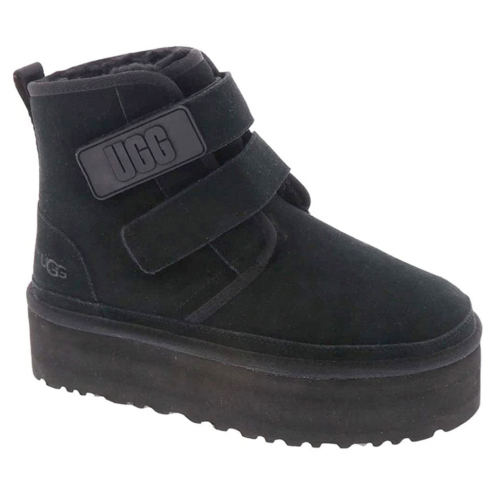 UGG Neumel Platform Suede Women's Platform Boots#color_black