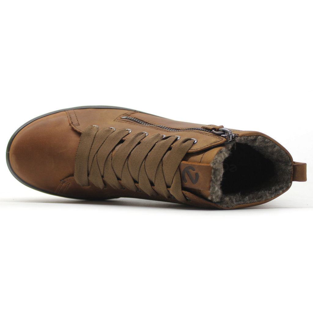 Ecco Soft 7 Tred 450163 Nubuck Womens Sneakers#color_sierra