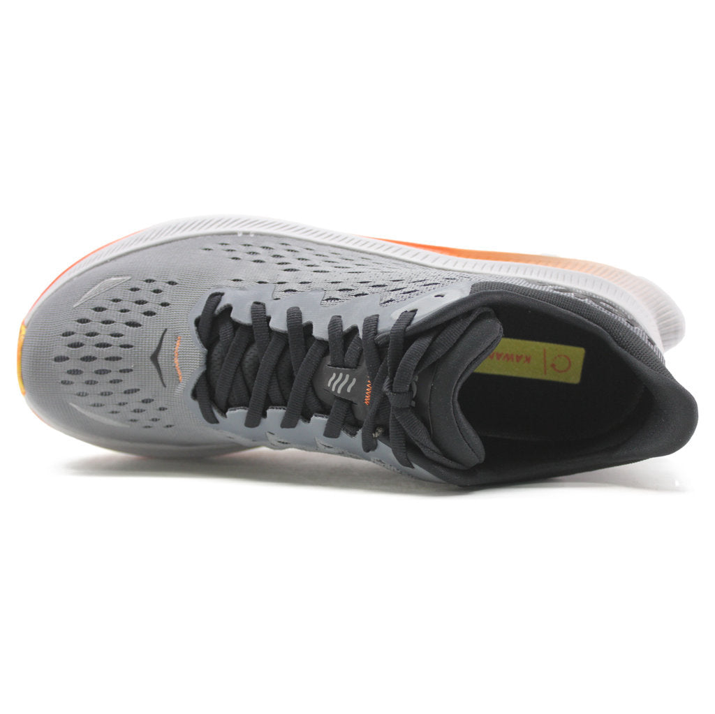 Hoka Kawana Mesh Men's Running Shoes#color_black lunar rock
