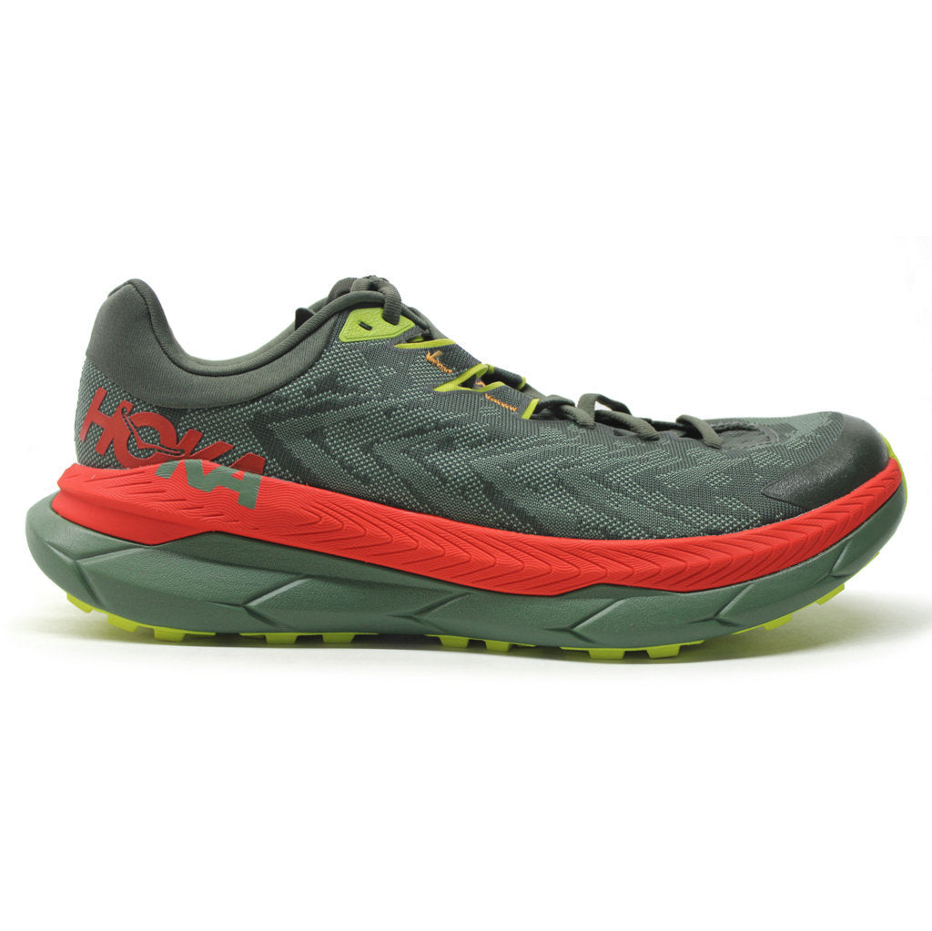 Hoka One One Tecton X Mesh Men's Low-Top Trail Sneakers#color_thyme fiesta