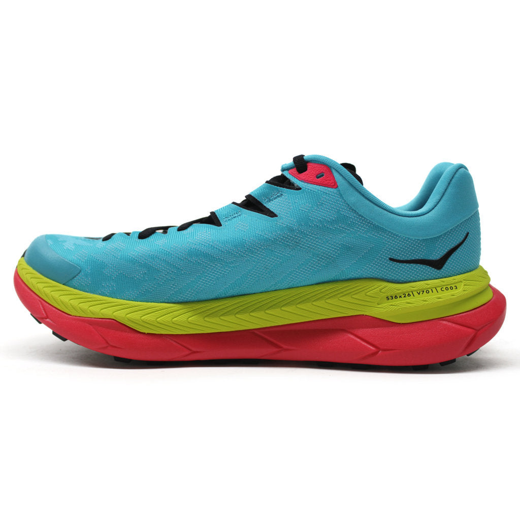 Hoka Tecton X Mesh Women's Running Shoes#color_scuba blue diva pink
