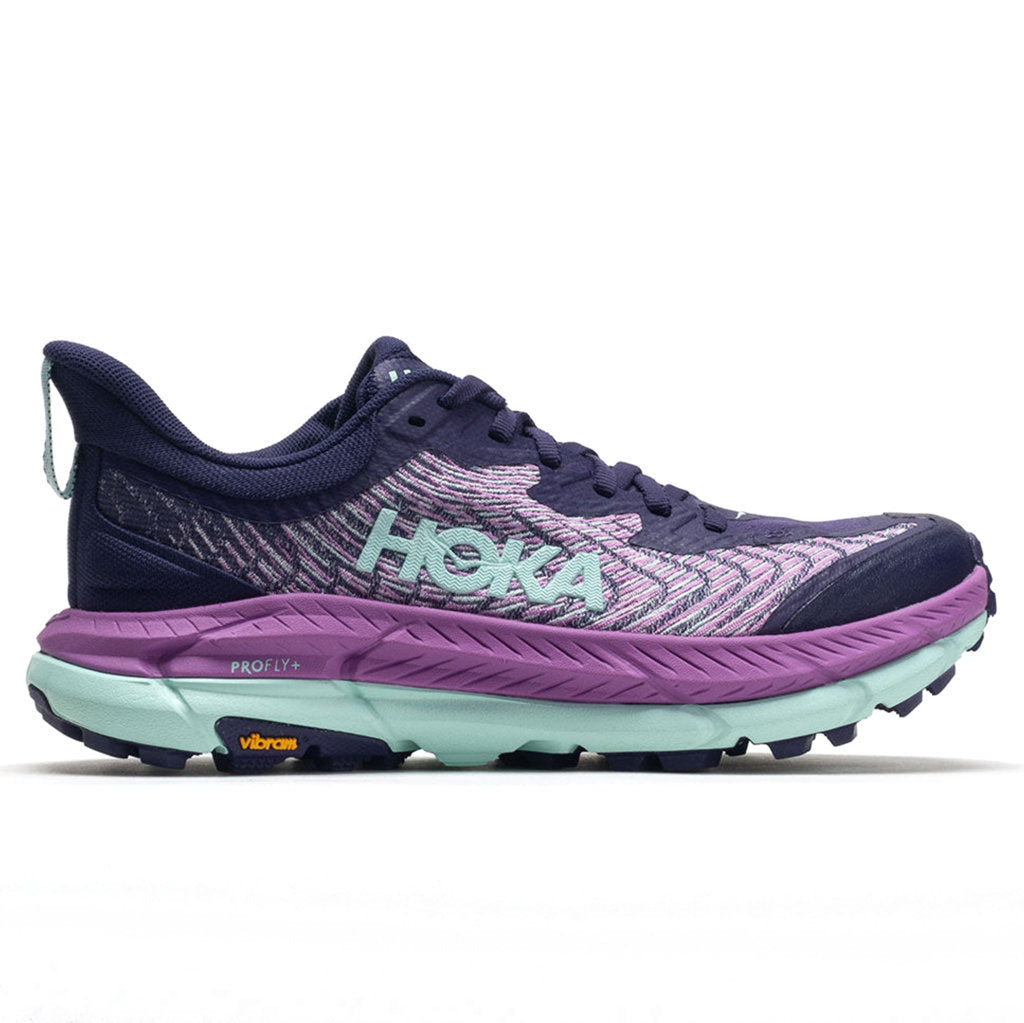 Hoka Mafate Speed 4 Mesh Women's Running Shoes#color_night sky orchid flower