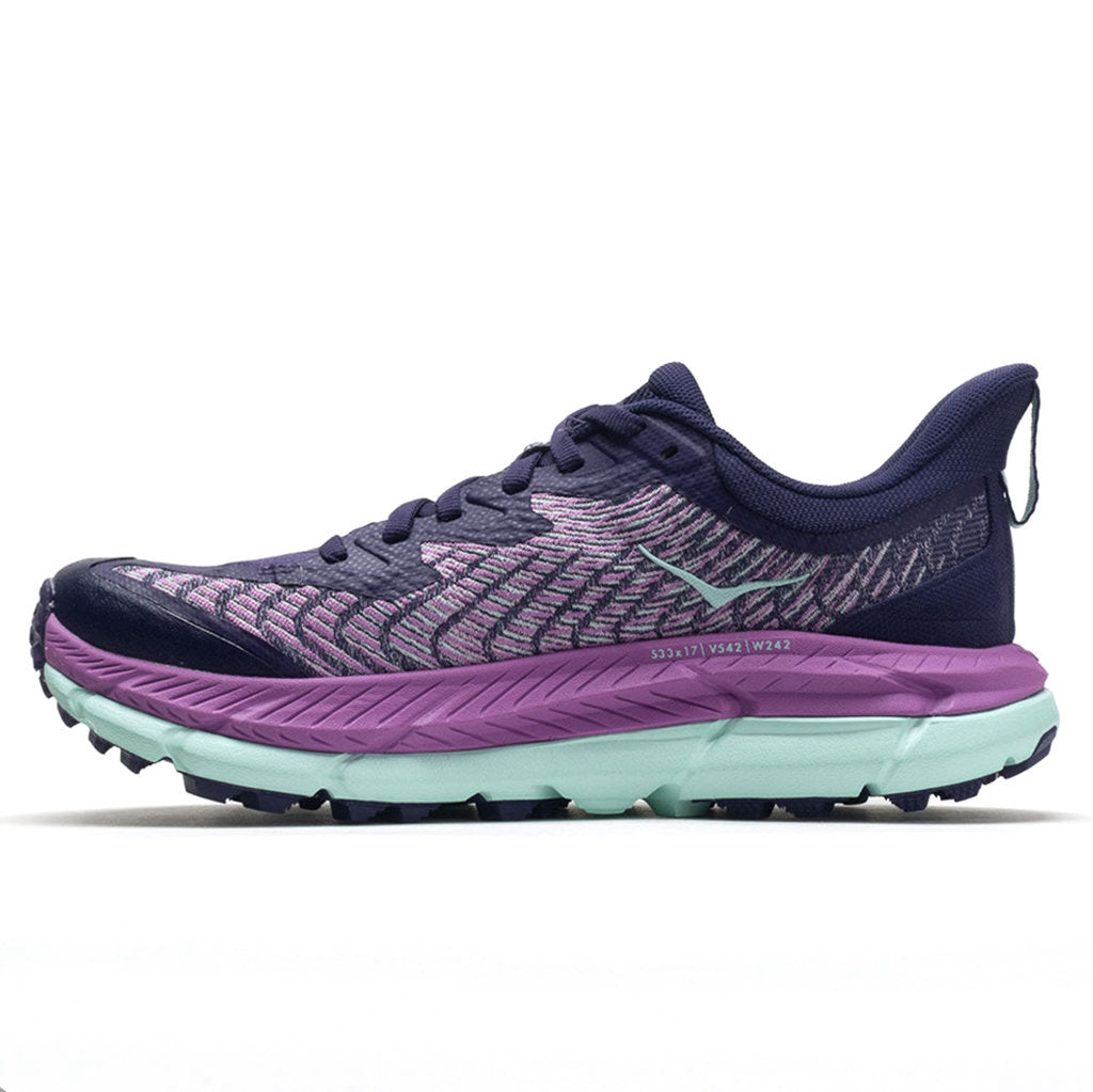 Hoka Mafate Speed 4 Mesh Women's Running Shoes#color_night sky orchid flower