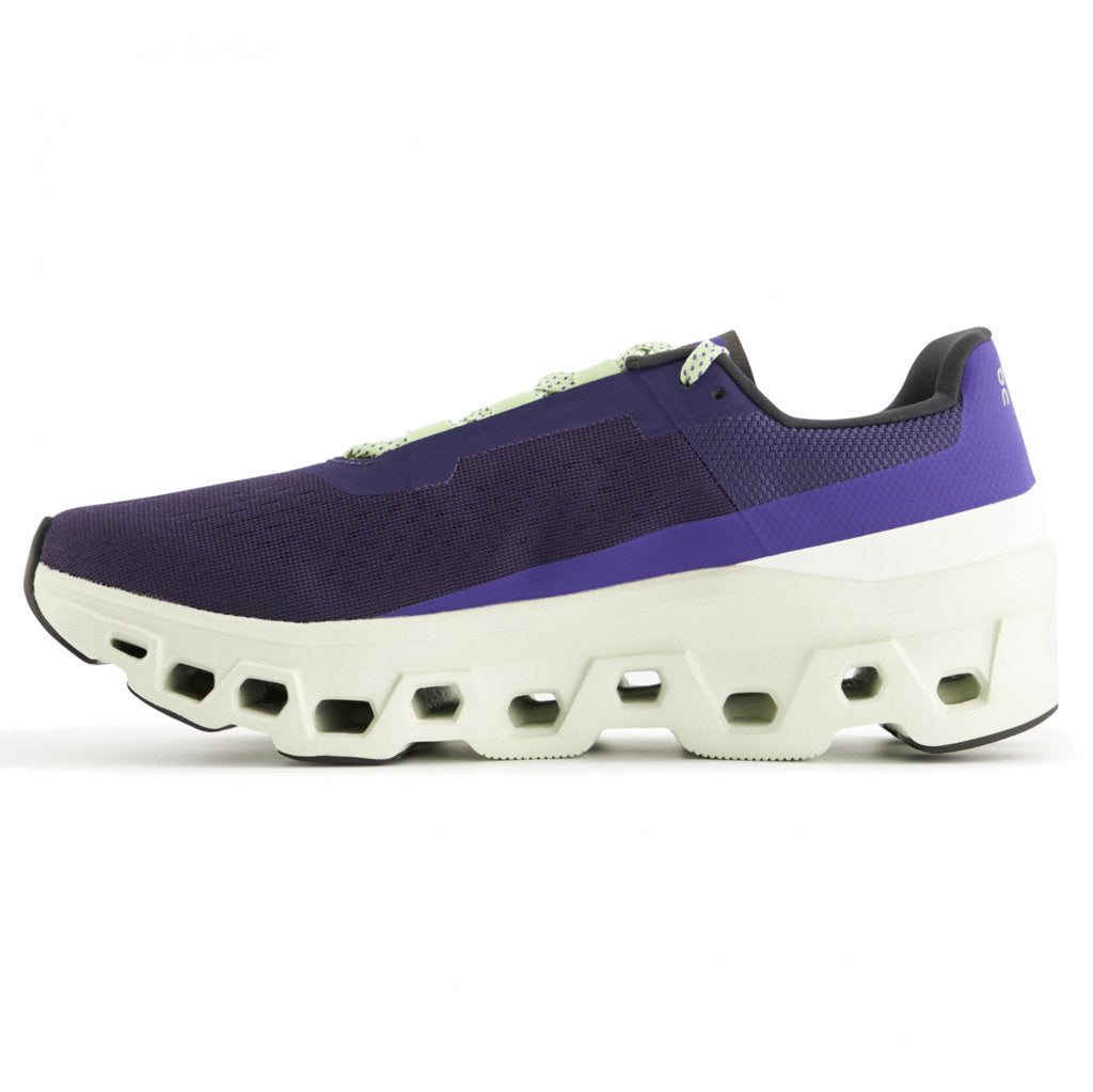 On Cloudmonster Textile Men's Running Shoes#color_acai aloe