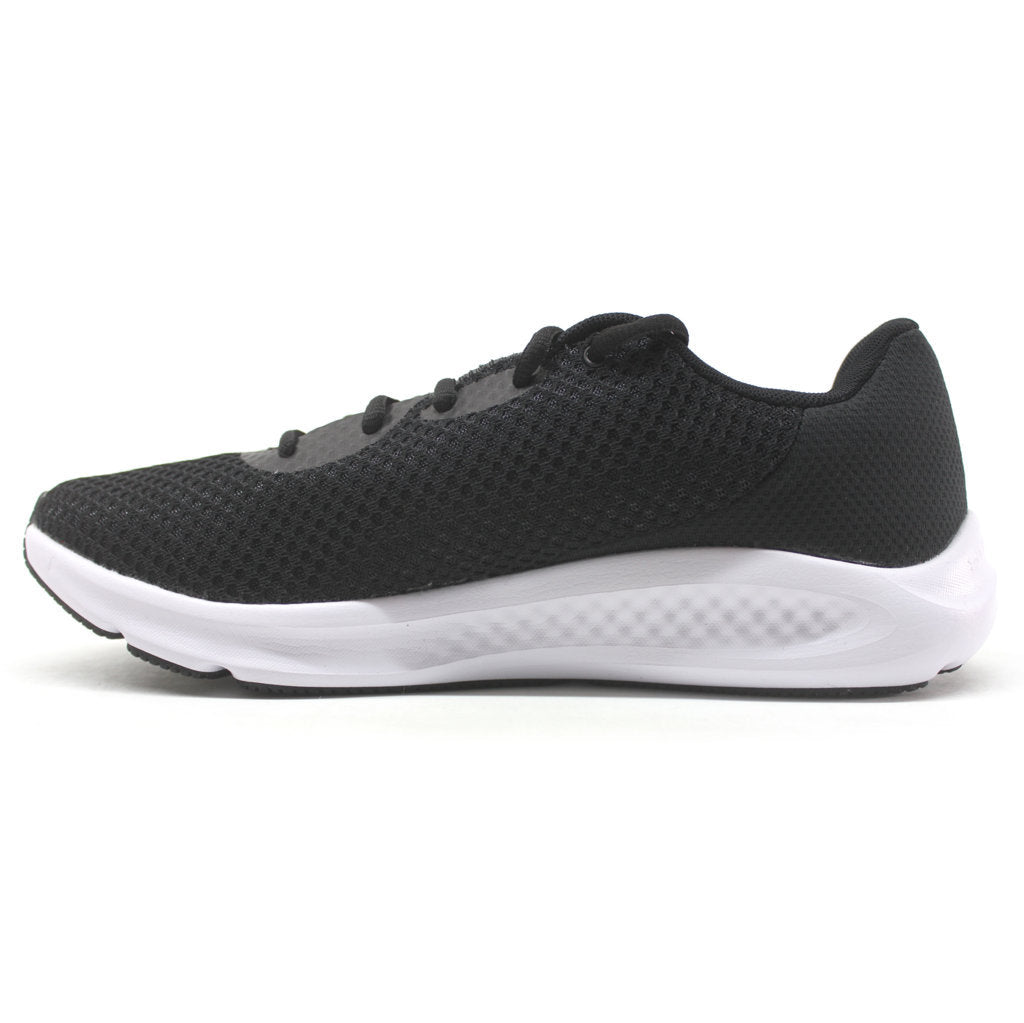 Under Armour Charged Pursuit 3 Textile Women's Low-Top Sneakers#color_black white