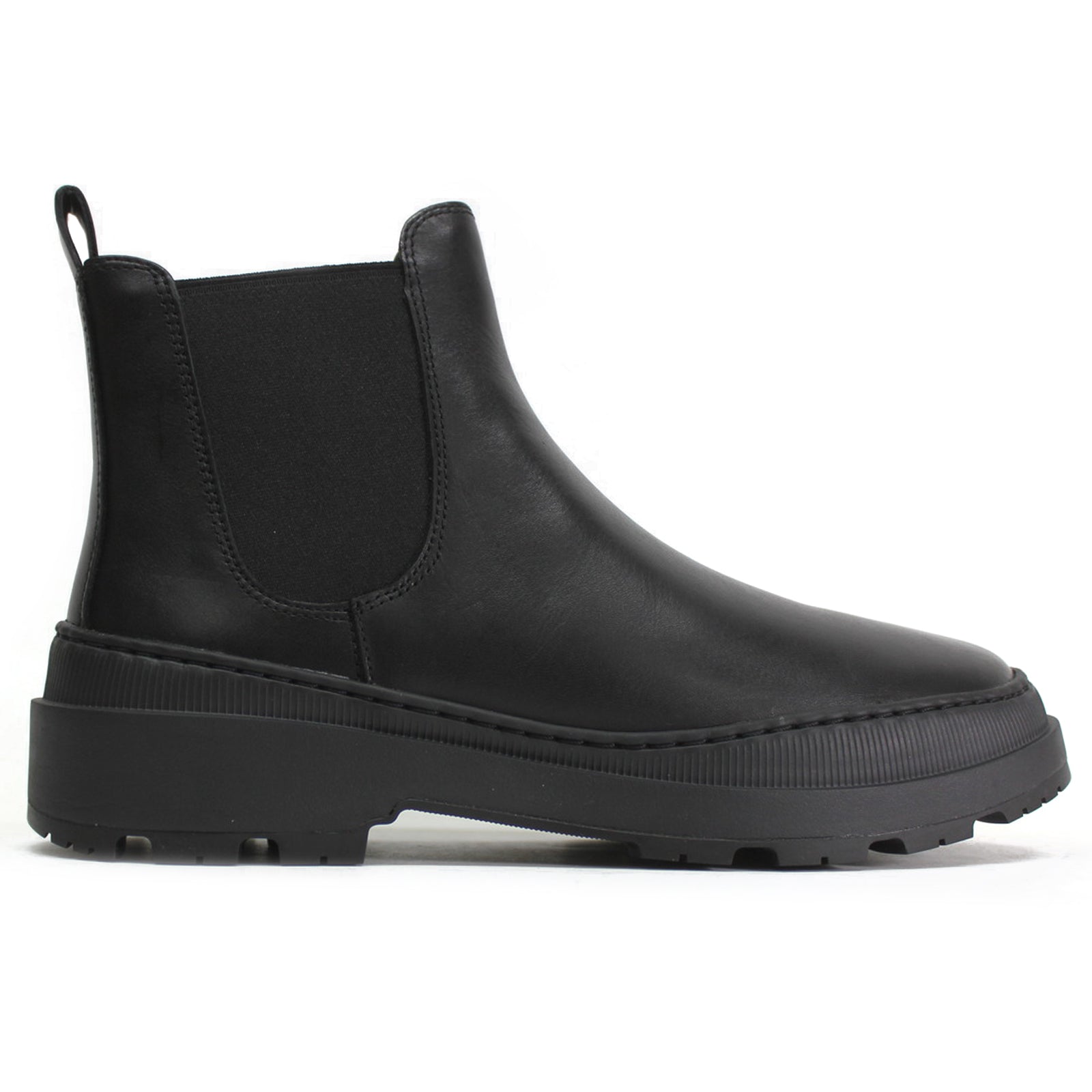 Camper Brutus Trek Polished Leather Women's Chelsea Boots#color_black