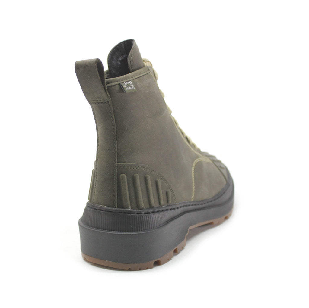 Camper Brutus Trek Nubuck Leather Women's Ankle Boots#color_green