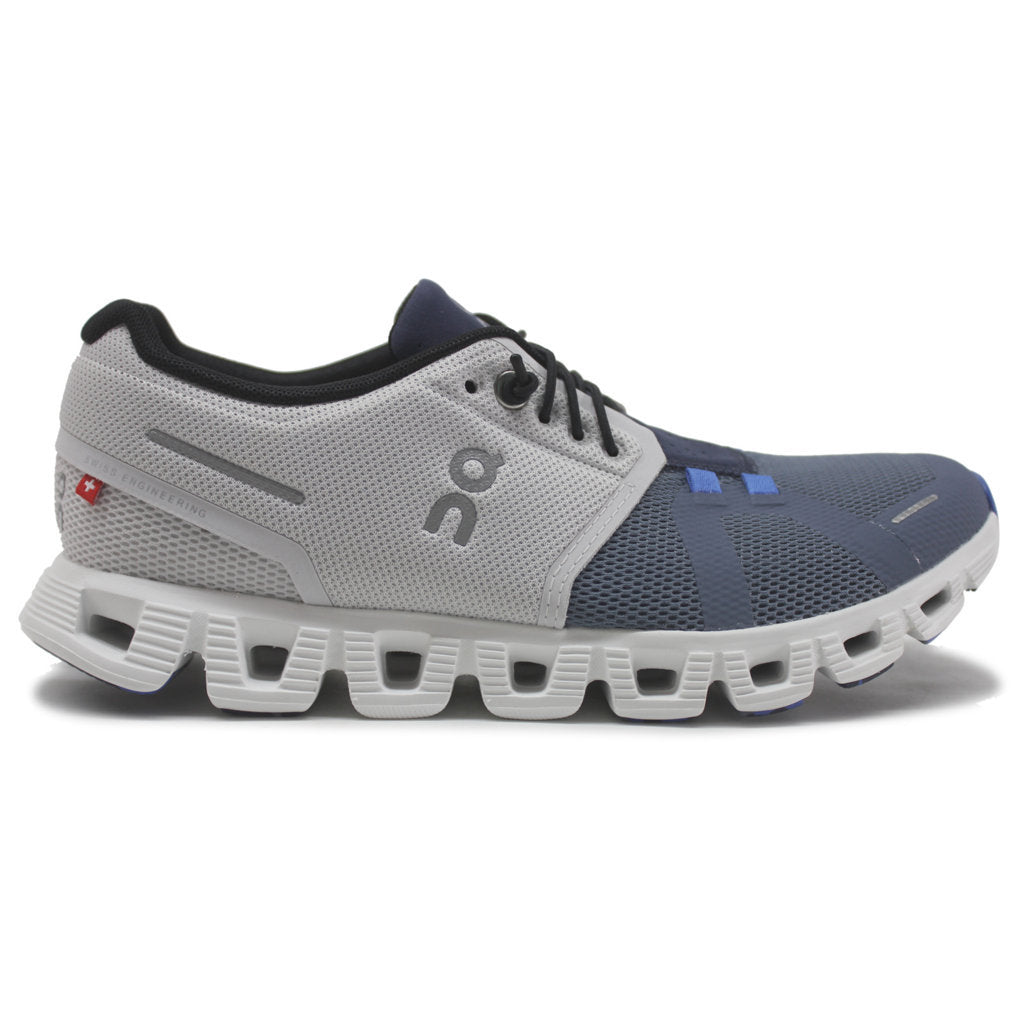 On Cloud 5 Fuse Textile Women's Running Shoes#color_frost metal