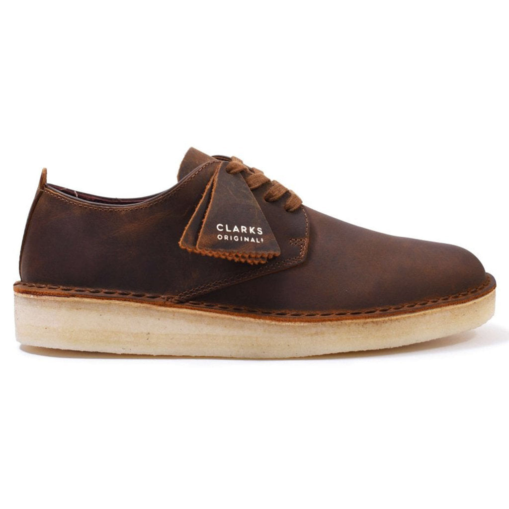 Clarks Originals Coal London Leather Men's Shoes#color_beeswax