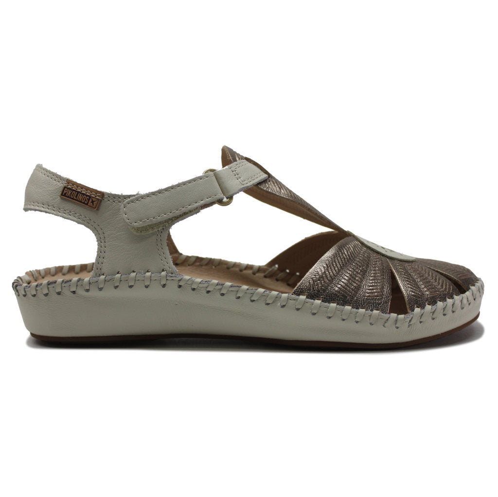 Pikolinos P. Vallarta 655-0575CLC1 Leather Womens Sandals#color_stone
