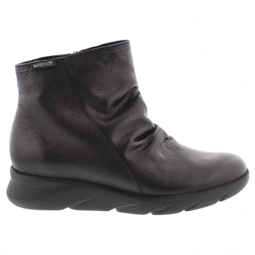 Mephisto Celiane Leather Womens Boots#color_black