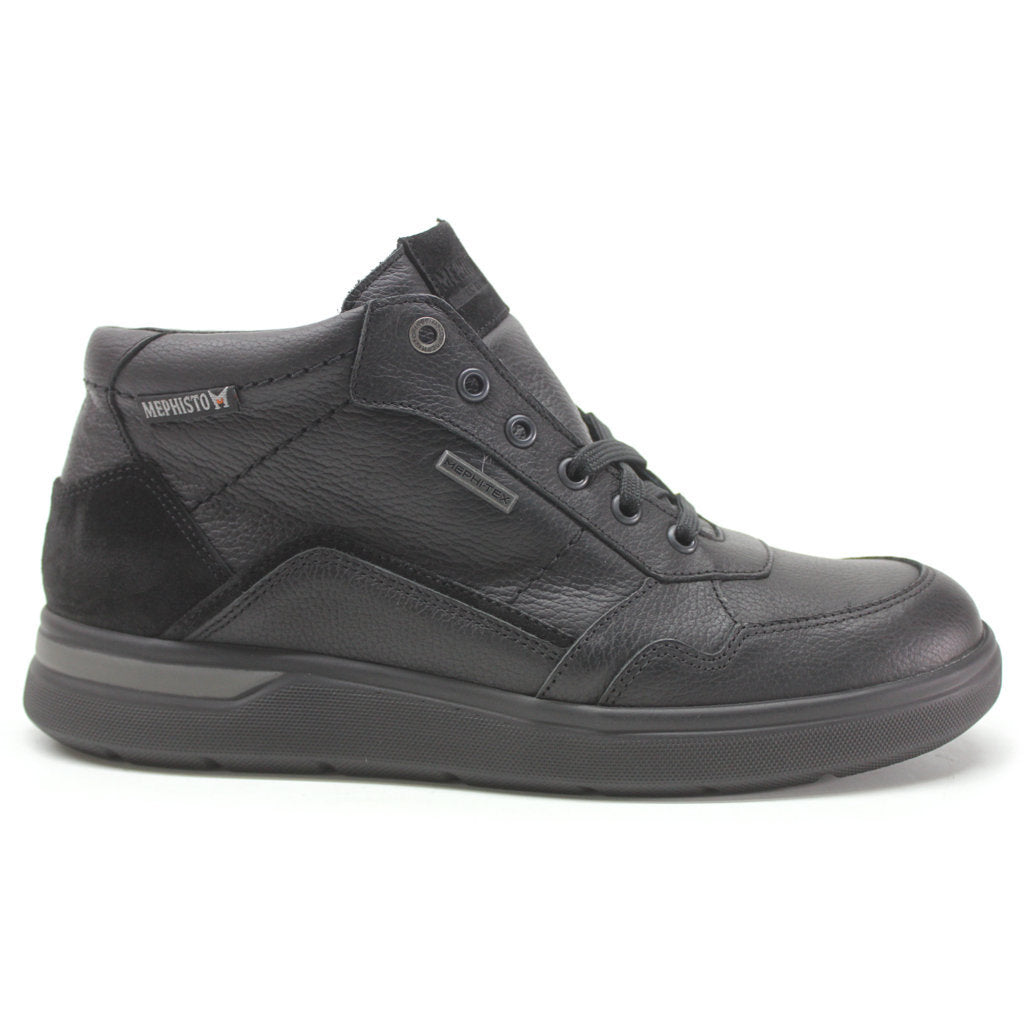 Mephisto Owel MT Leather Mens Boots#color_black