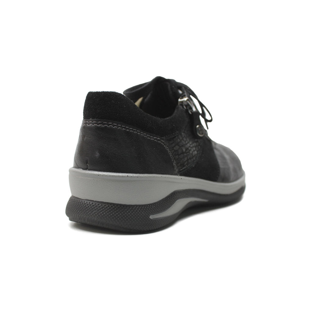 Fidelio Haley Leather Womens Shoes#color_black