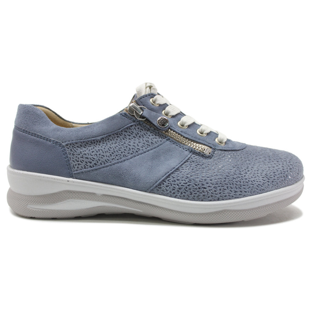 Fidelio Haley Leather Womens Shoes#color_blue haze