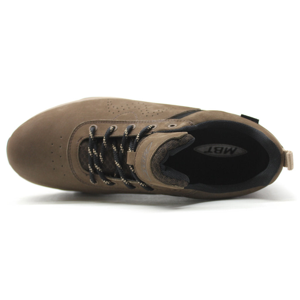 MBT Kibo SYM Nubuck Leather Men's Low-Top Sneakers#color_brown