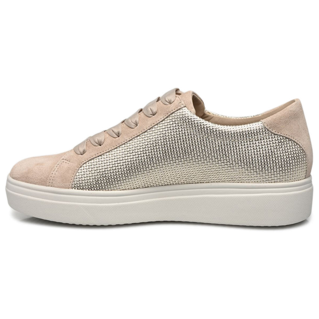 Mephisto Floriana Leather Women's Sneakers#color_light sand