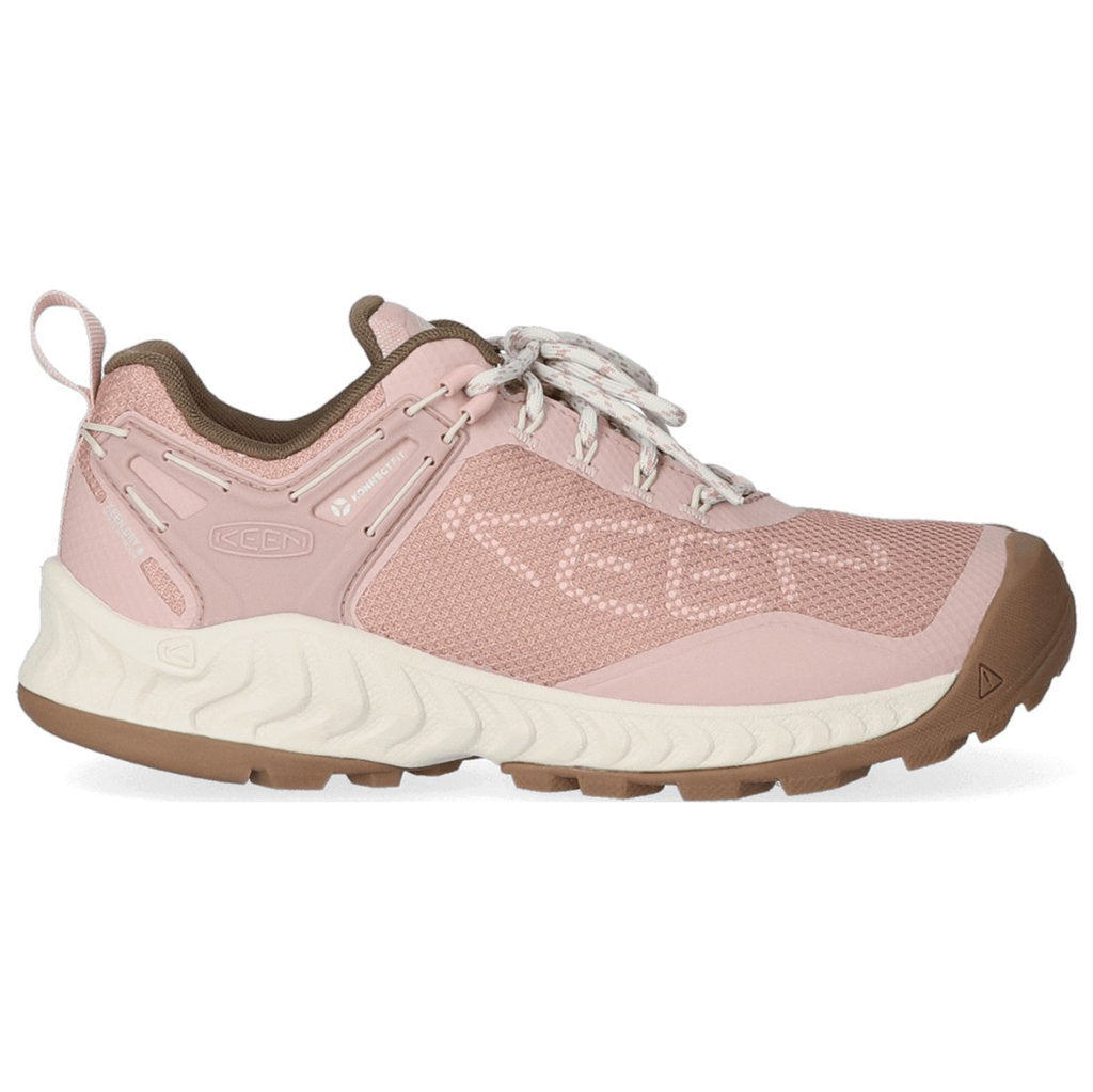 Keen NXIS EVO Mesh Women's Lightweight Waterproof Hiking Sneakers#color_fawn peach whip