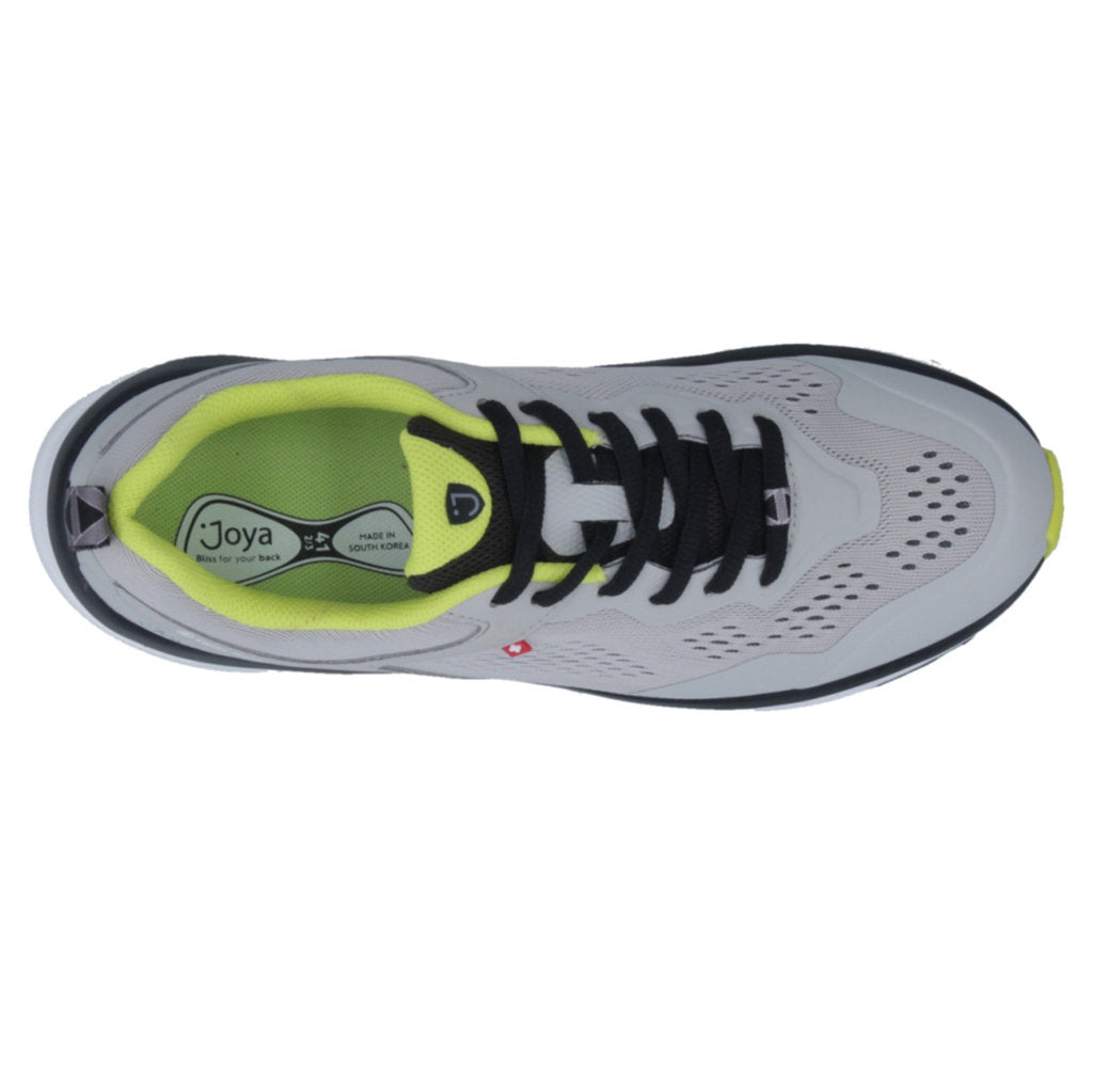 Joya Veloce PU Leather & Textile Men's Sneakers#color_light grey
