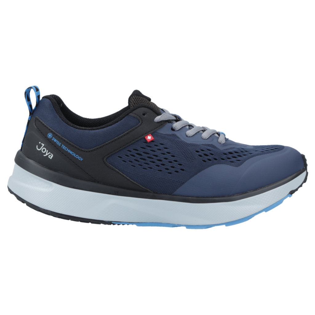 Joya Veloce PU Leather & Textile Men's Sneakers#color_blue