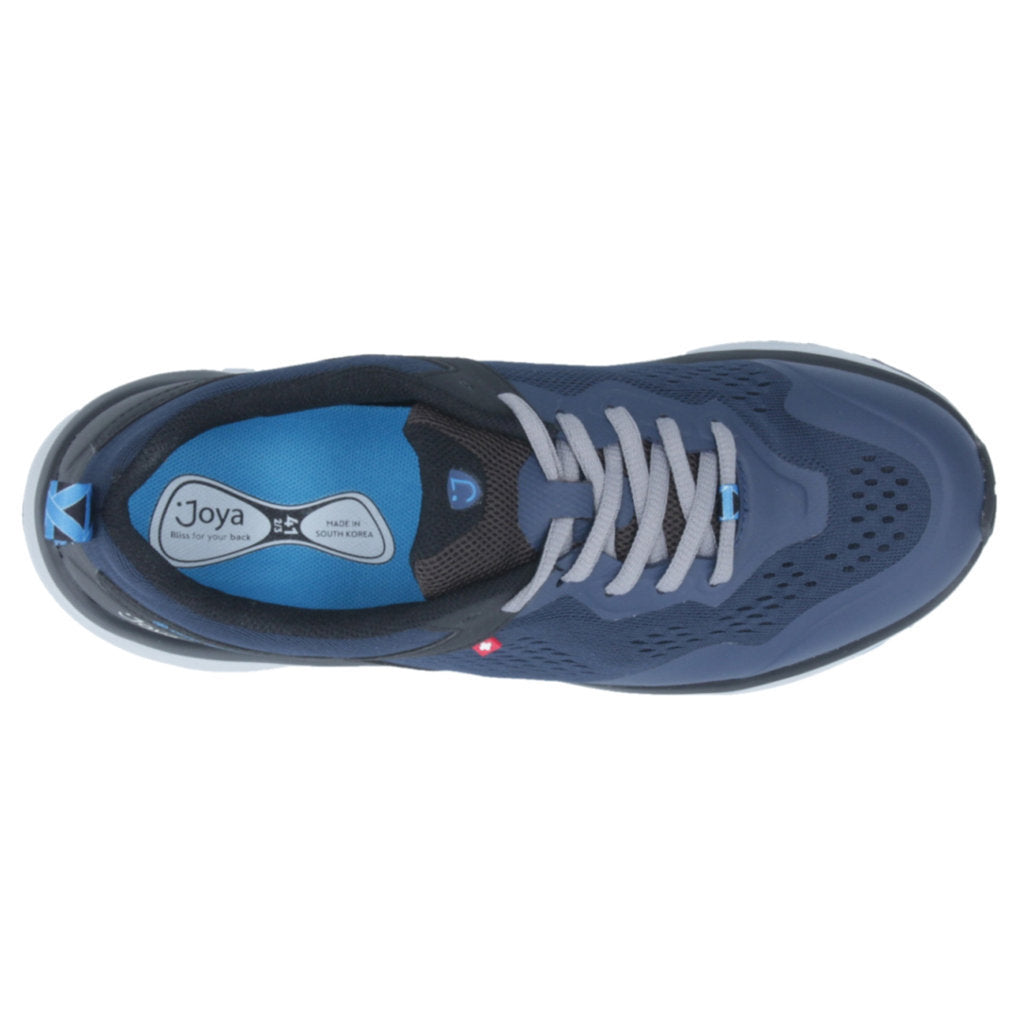 Joya Veloce PU Leather & Textile Men's Sneakers#color_blue