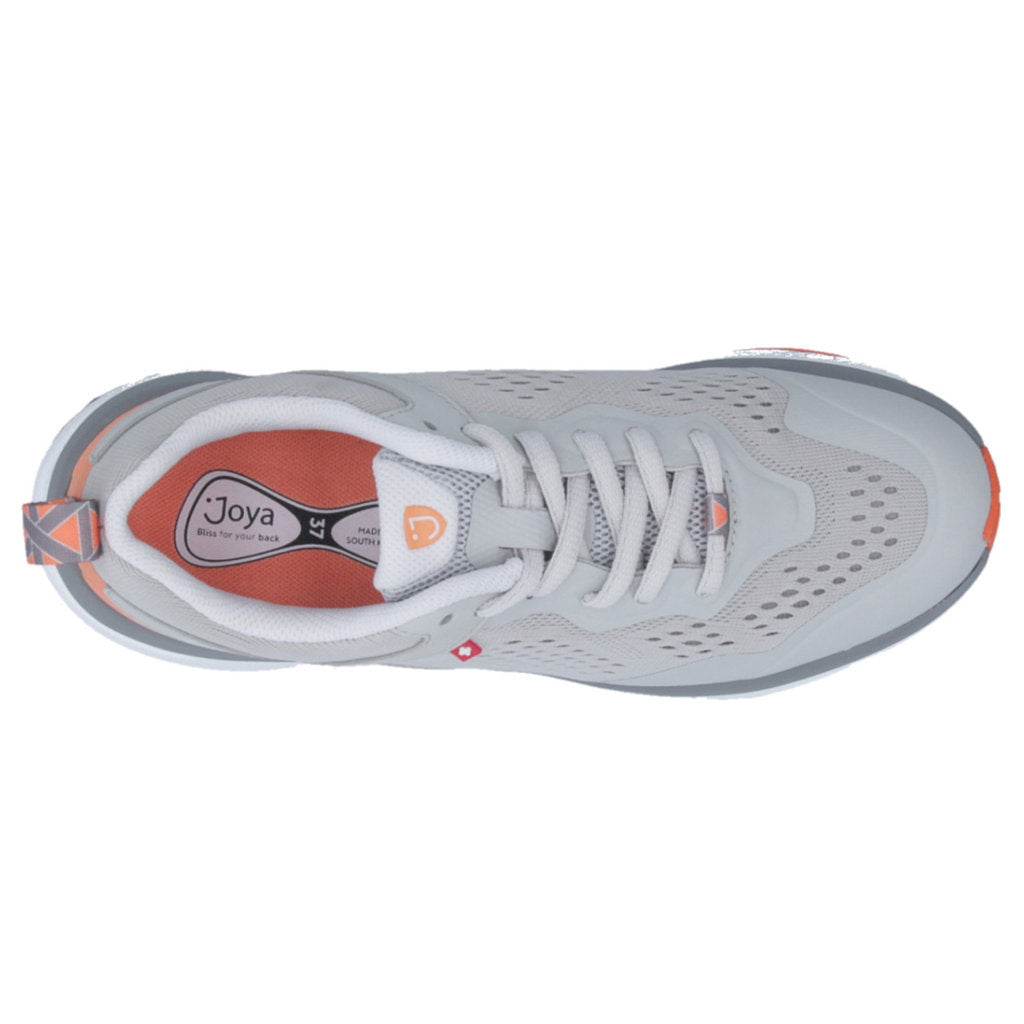 Joya Veloce PU Leather & Textile Women's Sneakers#color_light grey
