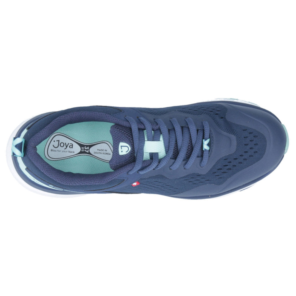 Joya Veloce PU Leather & Textile Women's Sneakers#color_blue