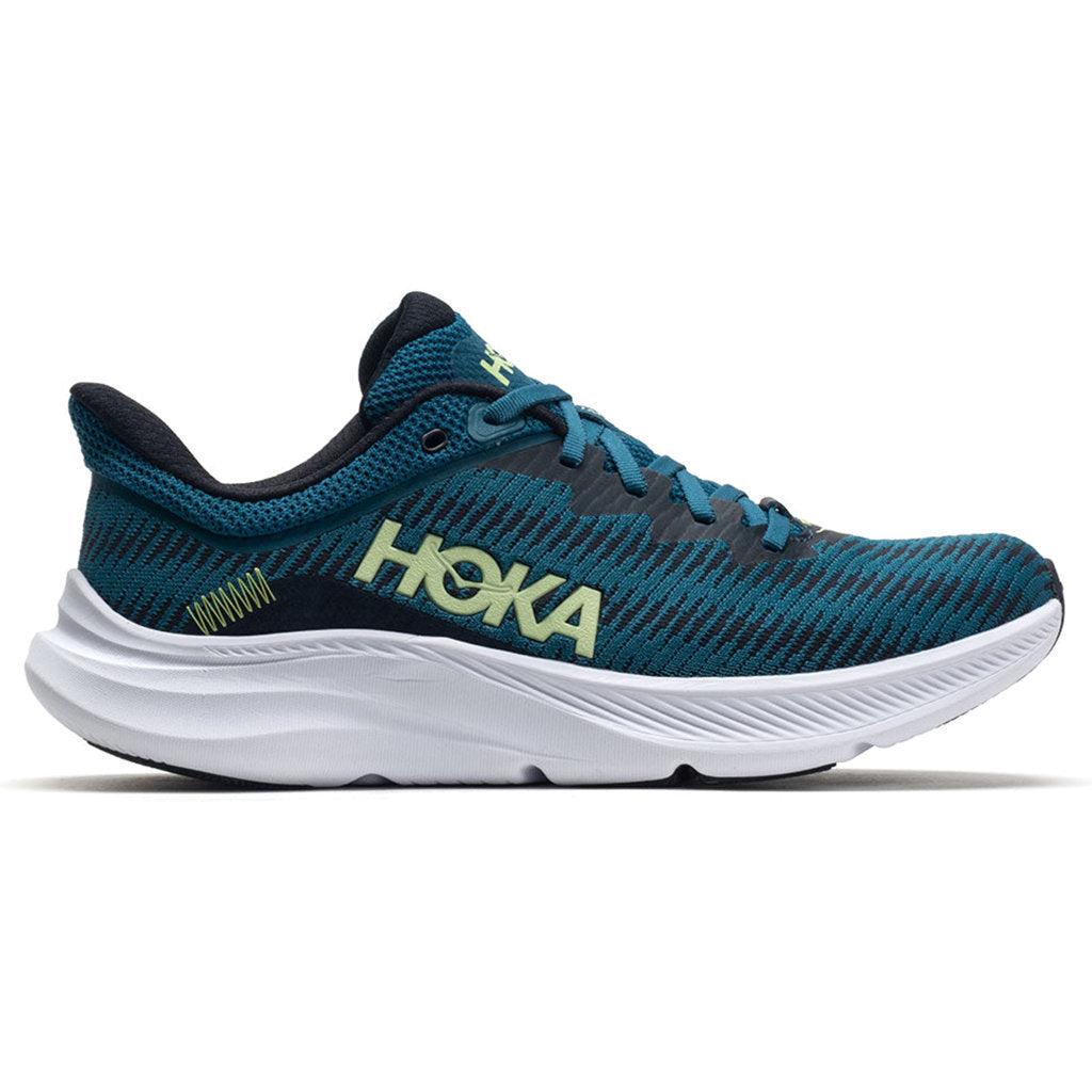 Hoka One One Solimar Synthetic Textile Men's Low-Top All Function Sneakers#color_blue coral butterfly