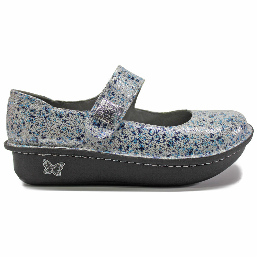 Alegria Paloma Mary Jane Leather Women's Professional Shoes#color_terrazzo