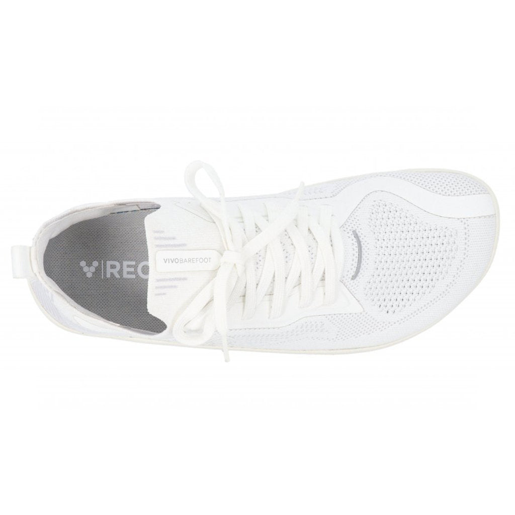 Vivobarefoot Primus Lite Knit Textile Synthetic Mens Sneakers#color_bright white