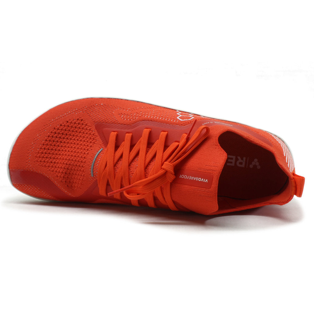 Vivobarefoot Primus Lite Knit Textile Synthetic Womens Sneakers#color_flame