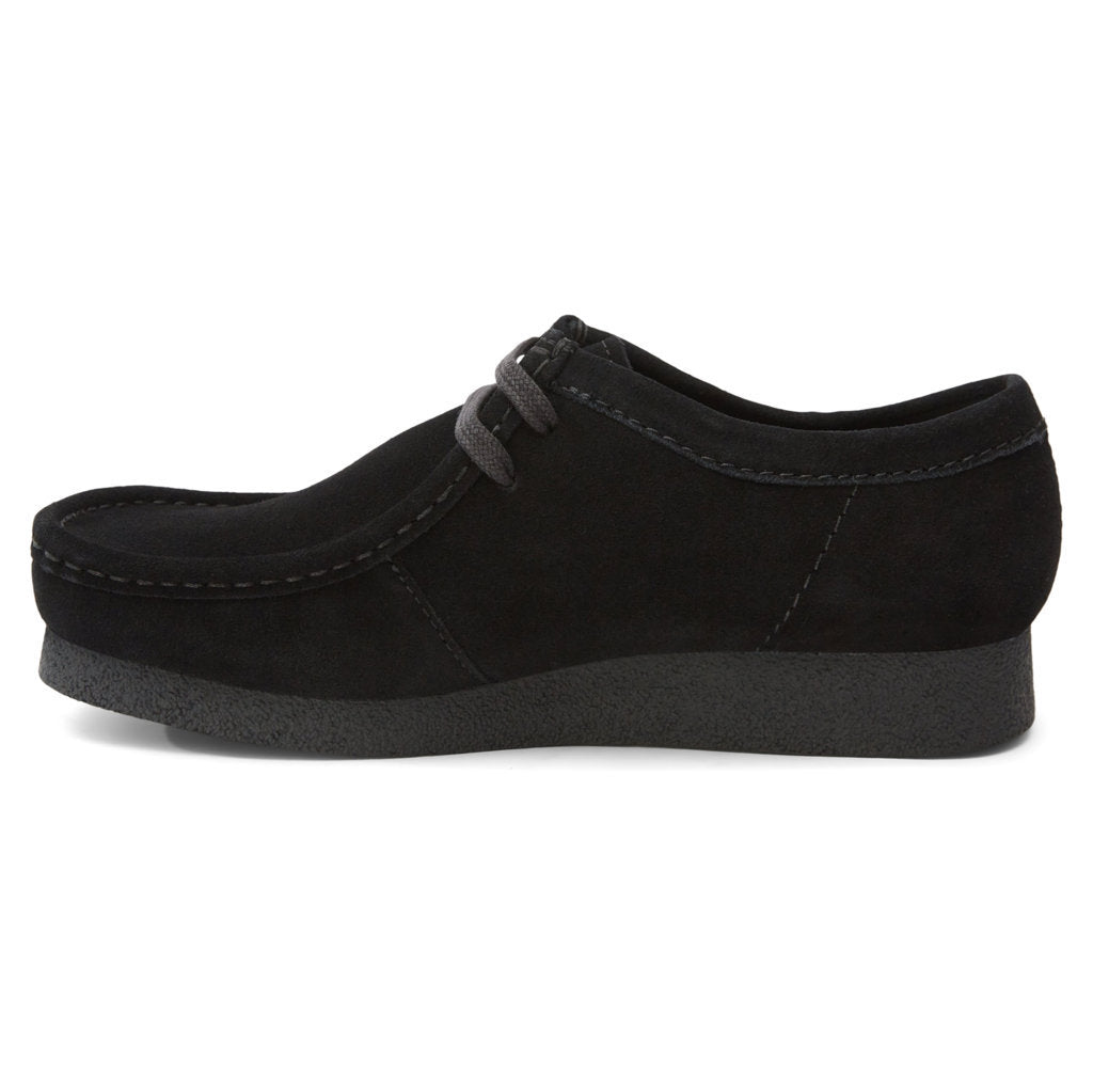 Clarks Originals Wallabee Evo Suede Men's Shoes#color_black