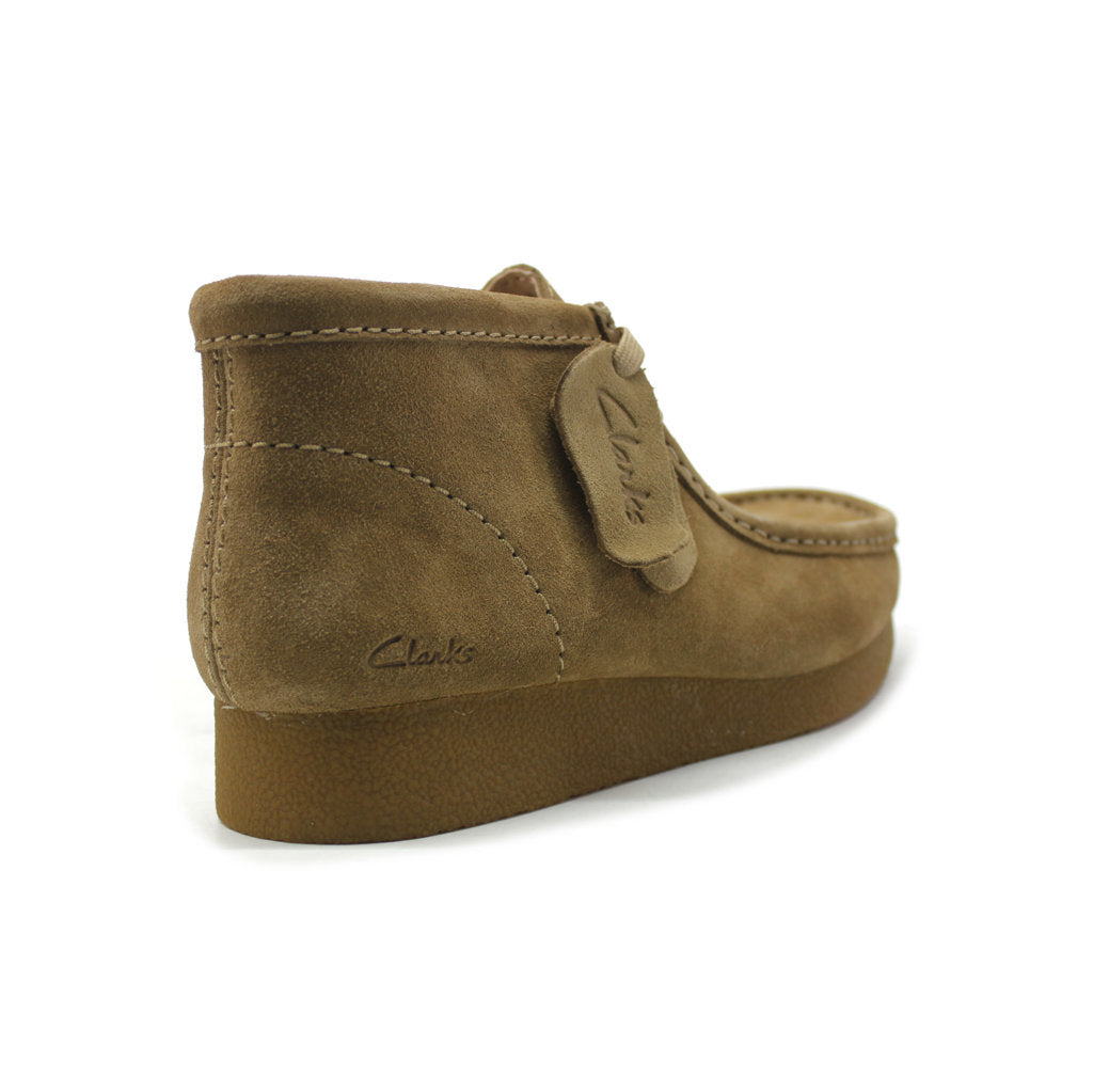 Clarks Wallabee Evo Suede Women's Boots#color_dark sand