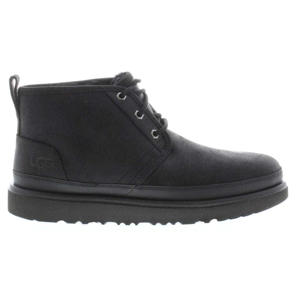 Ugg Neumel Weather II Leather Synthetic Mens Boots#color_black tnl