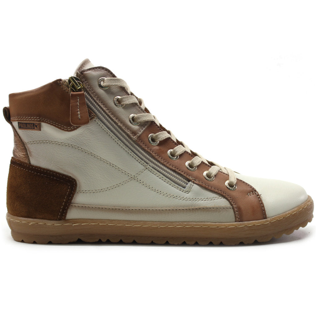 Pikolinos Lagos 901-8921 Leather Women's Boots#color_nata
