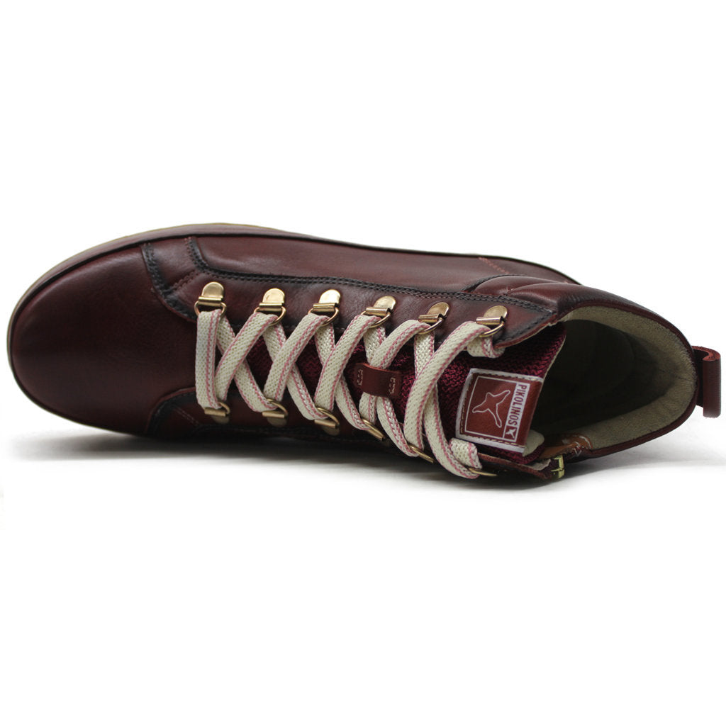 Pikolinos Vigo W3W Leather Womens Boots#color_arcilla