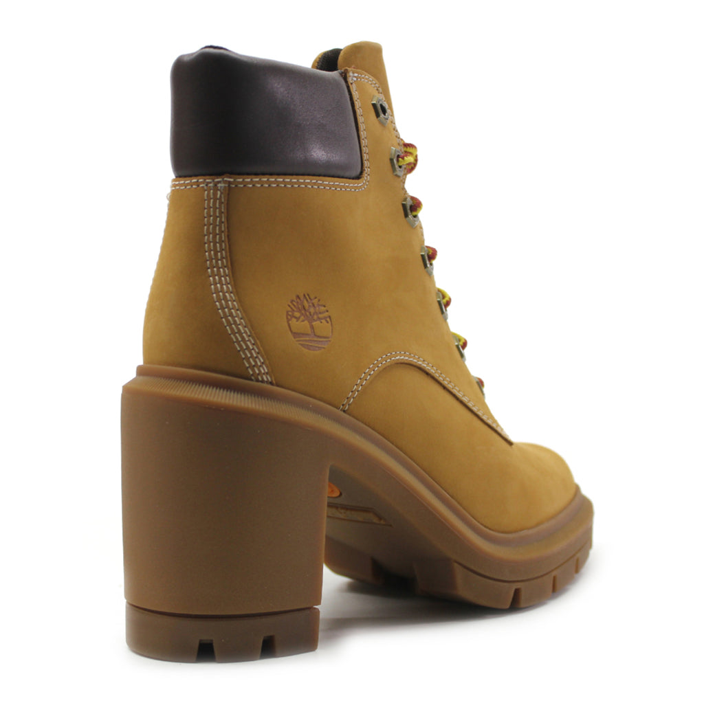 Timberland Allington Heights 6 Inch Nubuck Women's Heeled Boots#color_wheat