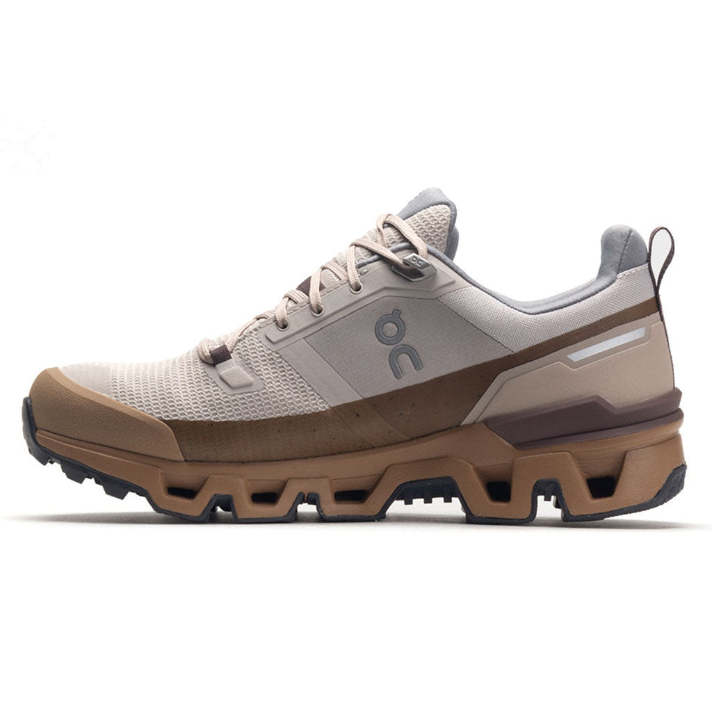 On Cloudwander Waterproof Textile Synthetic Men's Running Shoes#color_pearl root