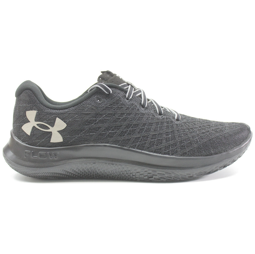 Under Armour Flow Velociti Wind 2 CN Synthetic Textile Womens Sneakers#color_black black