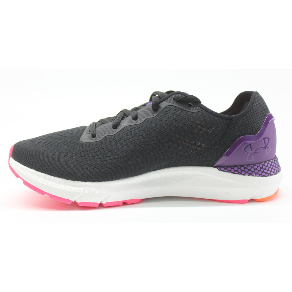 Under Armour HOVR Sonic 6 Textile Womens Sneakers#color_black purple