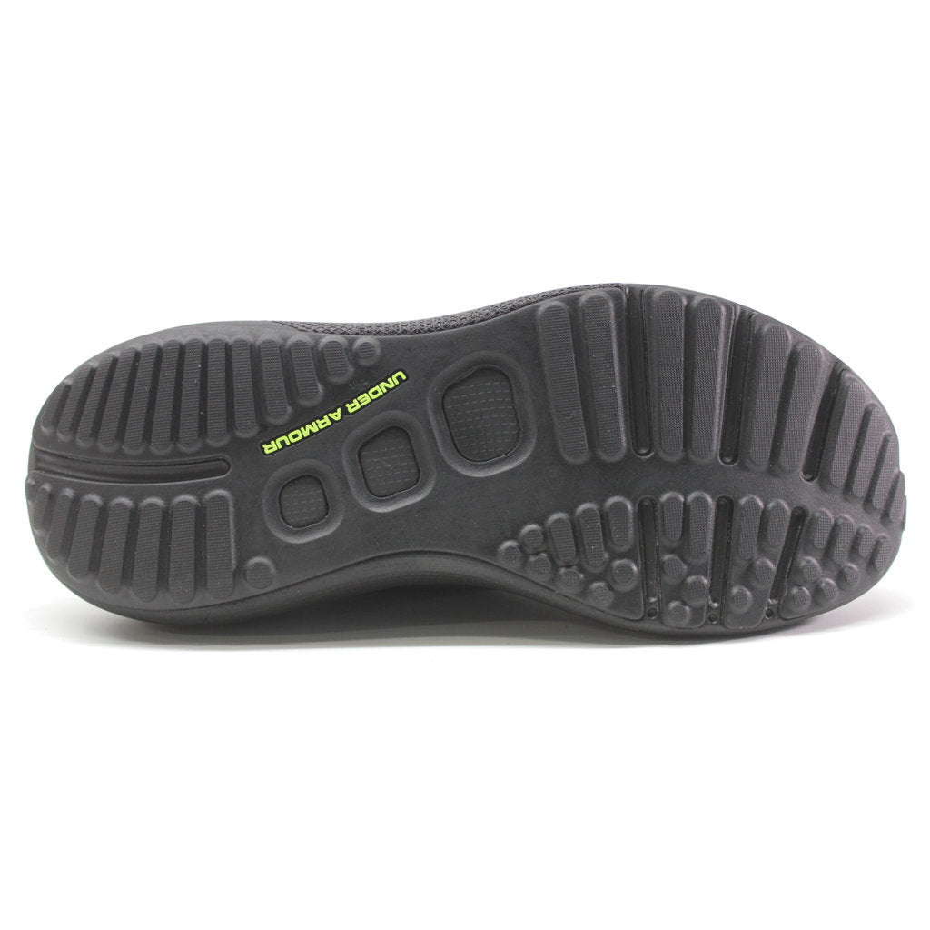 Under Armour HOVR Phantom 3 Storm Textile Synthetic Unisex Trainers#color_grey black