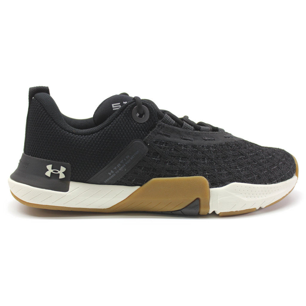 Under Armour TriBase Reign 5 Synthetic Textile Womens Sneakers#color_black white