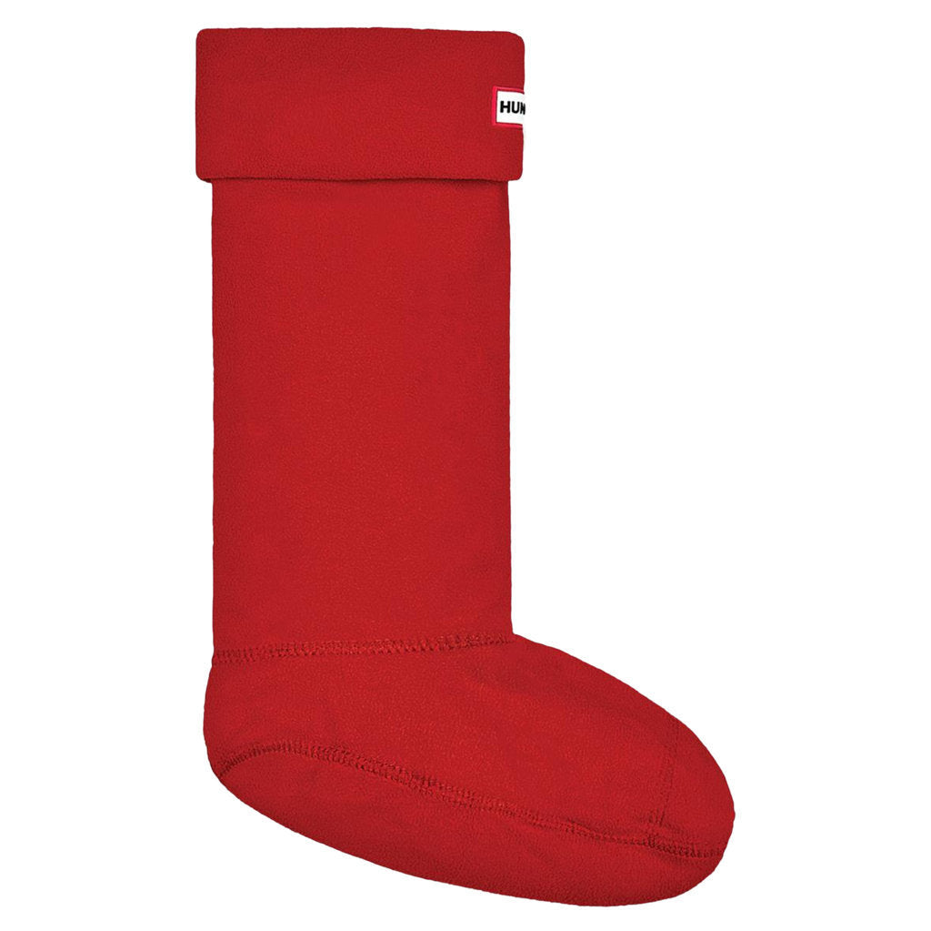 Hunter Fleece Tall Boot Sock Polyfleece Unisex Socks#color_military red