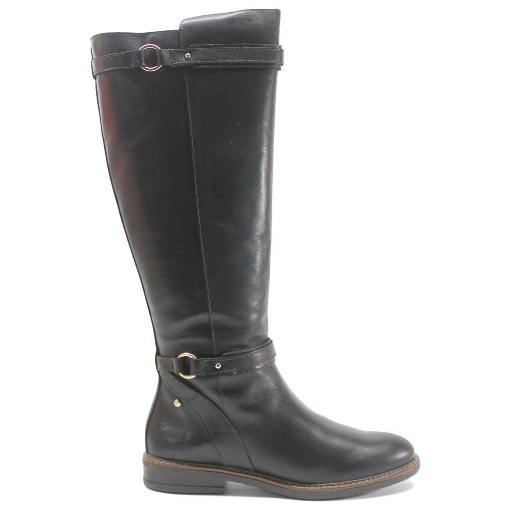 Pikolinos Aldaya W8J-9562 Leather Womens Boots#color_black