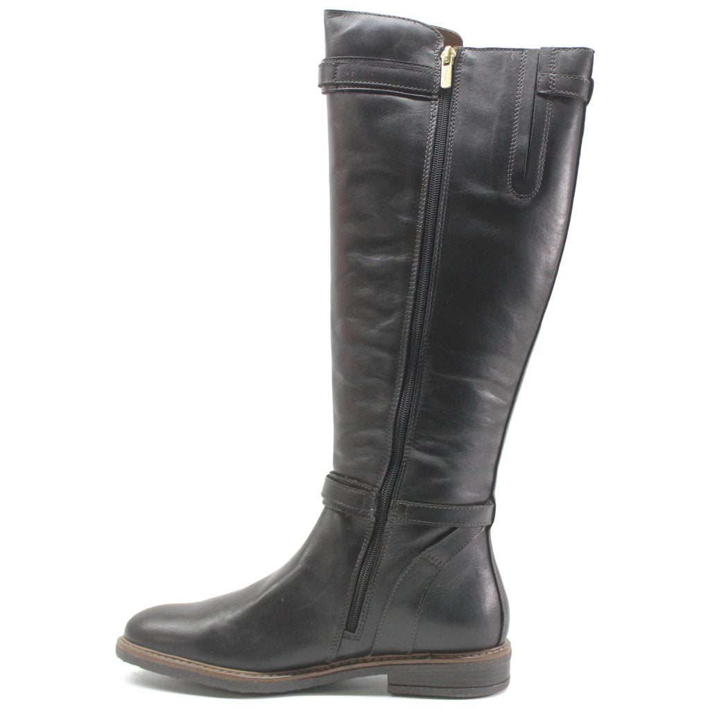Pikolinos Aldaya W8J-9562 Leather Womens Boots#color_black
