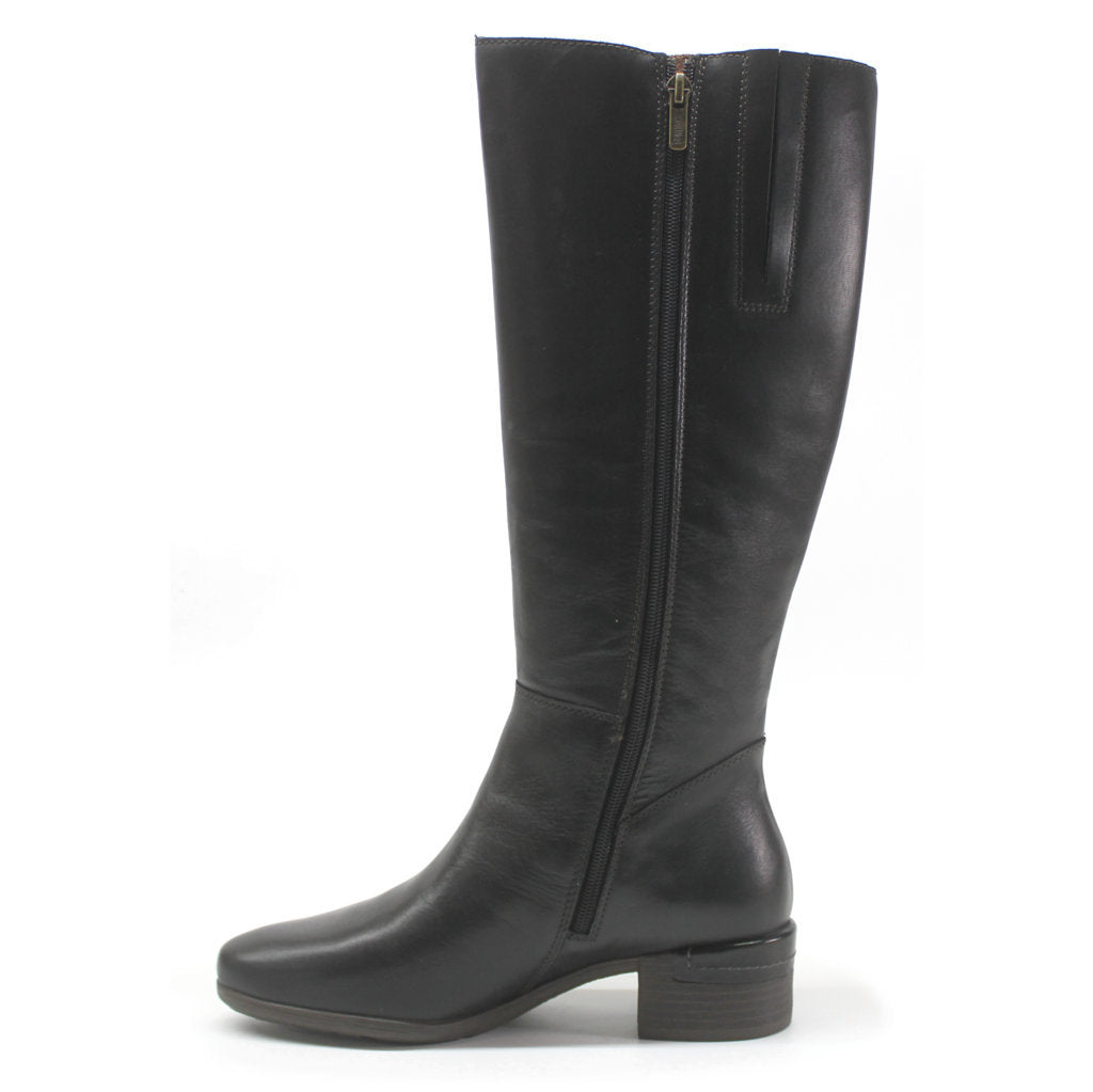 Pikolinos Malaga W6W-9808 Leather Womens Boots#color_black
