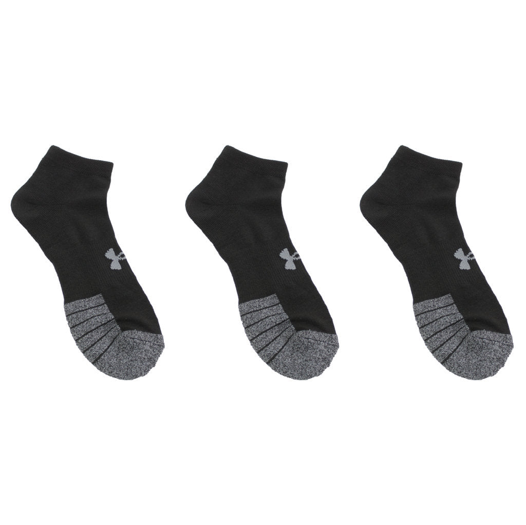 HeatGear Low Cut 3 Pack Socks Unisex#color_Black Steel